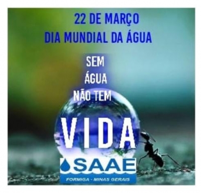 I Concurso de redação do SAAE Formiga “Água potável: Use com inteligência”
