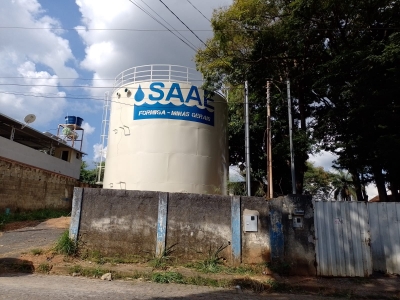 SAAE faz instalação de novo reservatório